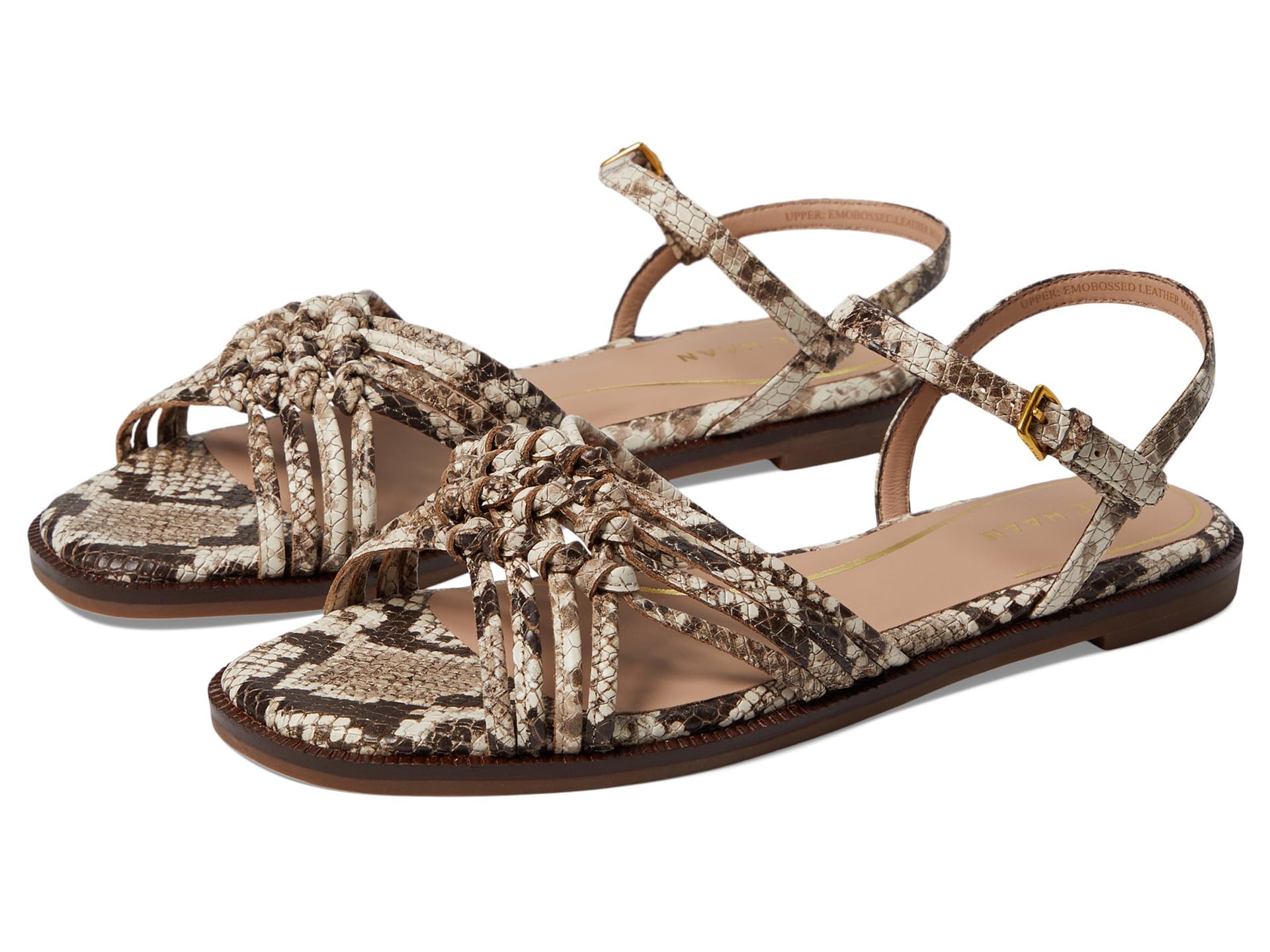(取寄) コールハーン レディース ジトニー ノット サンダル Cole Haan women Jitney Knot Sandals Sandollar Soho Snake Prnt Leather 71kKq+8AMzL.jpg